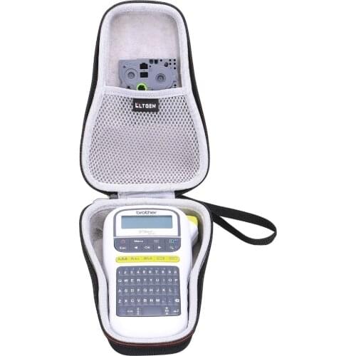 LTGEM EVA Hard Case for Brother P-Touch PTH110 & PT-H100 Easy Portable Label Maker - Travel Protective Carrying Storage Bag