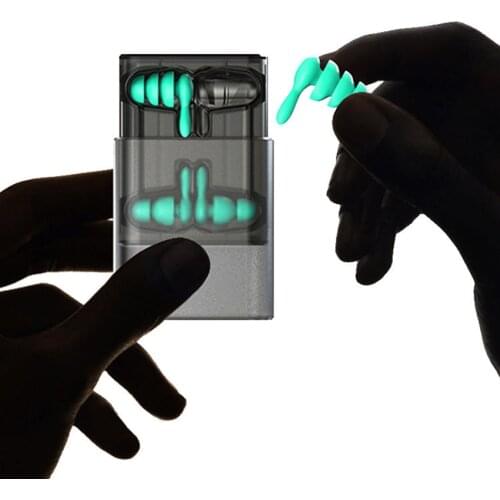 1 Set Waterproof Soundproof Earplugs Anti-Noise Ear Plug, Silicone Sleeping Noise Proof Earplug Ear Protection For Adults