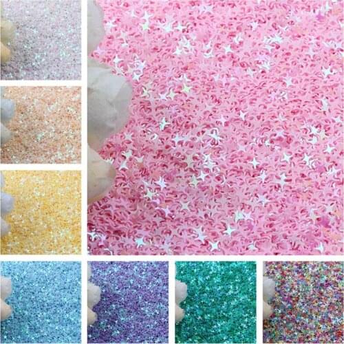 10g/lot Four-pointed Star Loose Sequins for Crafts 4mm Paillette Sewing Craft Glitter Sequin PVC Lentejuelas DIY Nail Confetti