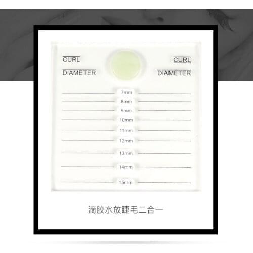 100sets plate+jade Eyelash Extension Hand Plate Holder Lash Tray Strip Palette transparent color new