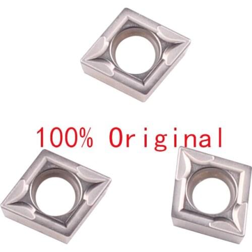 10pcsCCMT09T304 NX2525 CCMT09T304 JS550 100% original external Turning tool carbide insert lathe cutter tools