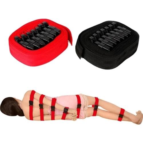 7pcs/set Bdsm Sexual Bandage Rope Strap SM Bondage Restraints Belt Fetish Handcuffs Bondage BDSM Adult Sex Toys for Couples