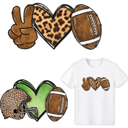 DIY Cartoon Sport Heat Transfer Sticker For Vogue Girl Clothing Patch 1 Piece. T330