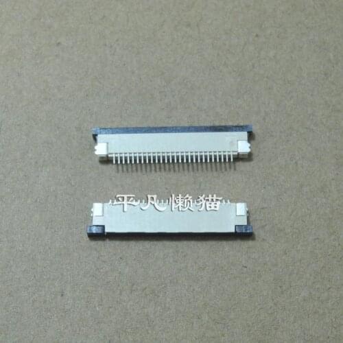 FPC 26-pin 0.8MM pitch Top connection Pull-out socket Notebook Start-up touch keyboard buckle seat