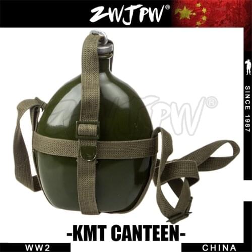 WWII WW2 Chinese Millitary KMT Army 1L Alumin Kettle Canteen Outdoor Water Bottle HIKING CLIMBING CAMPING CN/101101