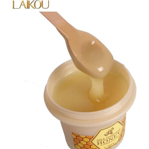 LAIKOU Honey Hand Wax Treatment Hands Whitening Mask Skin Care Remove Dead Skin Peeling Exfoliator Hand Mask Spa Moisturizing