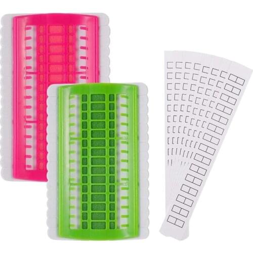 2 Pieces Floss Organizer Embroidery Kit Cross Stitch Tool, 30 Positions Thread Organizers Sewing Tool
