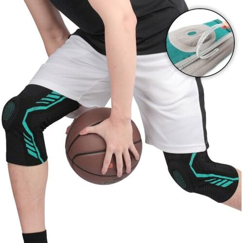 KoKossi 1Pcs Knee Pads Training Workout Sports Knee Protection Anti-Collision Cycling Basketball Running Fitness Protective Gear