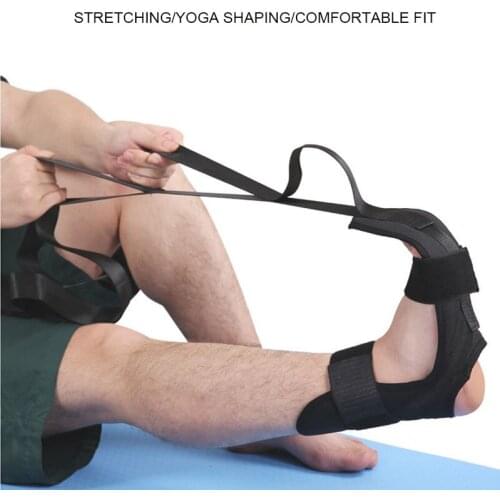 Yoga Ligament Stretching Belt Foot Ankle Joint Correction Braces Belt Foot Rehabilitation Strap Plantar Fasciitis Leg Training