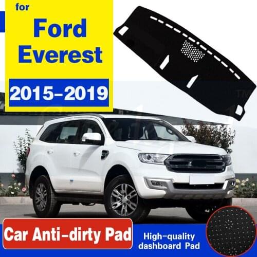 For Ford Everest 2015 2016 2017 2018 2019 Anti-Slip Mat Dashboard Pad Sunshade Dashmat Protect Carpet Anti-UV Dash Accessories