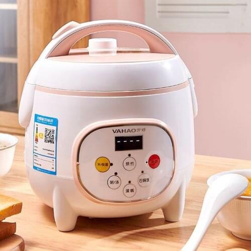 Pink pressure cooker with handle travel electric cooker cooking electric cooker portable portable