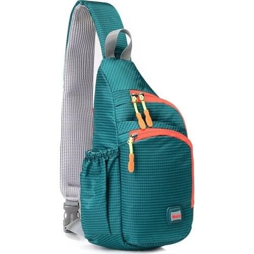 POOLOOS Small Crossbody Chest Bags For Women Sling Sport Bottle Bagpack Female Multifunctional Mini Travel Bag Phone Key Bag