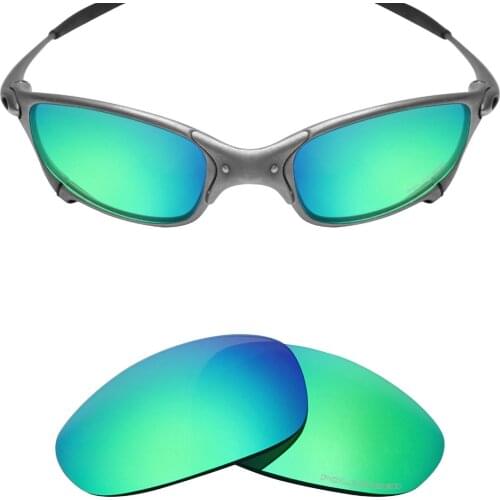 Mryok+ POLARIZED Resist SeaWater Replacement Lenses for Oakley Juliet X-Metal Sunglasses Emerald Green