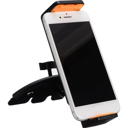360 Rotation Car CD Slot Mount Seat CD Slot Air Outlet Desktop Bracket For SmartPhone Tablet 4.53-7.48 inch Car Stands holder