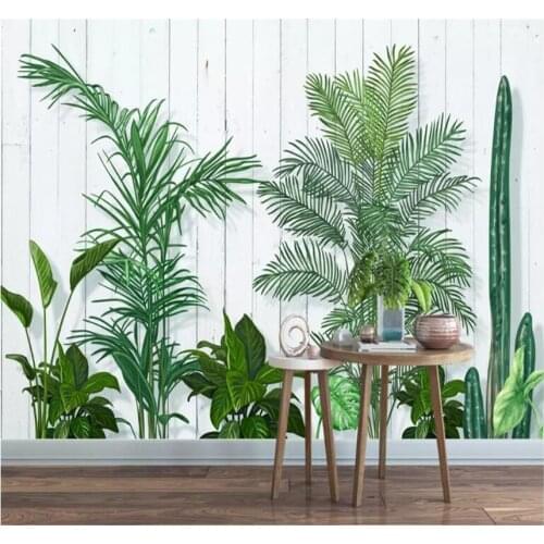 Xuesu Modern simple three-dimensional green forest elk fashion 3D background wall custom wallpaper 8D waterproof wall covering