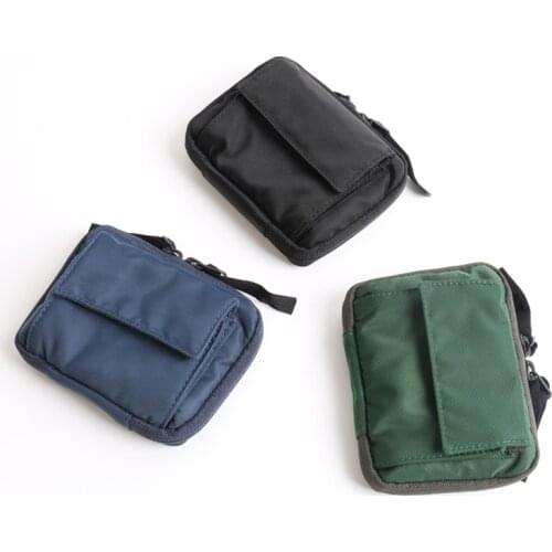 Japanese and Korean Luxury Brand Nylon Women Short Student Wallet Female Multi-card Cloth Wallet Small Bag Money Coin Holder