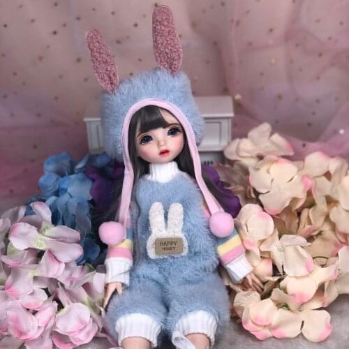 1/6 Doll BJD Jointed Dolls with Clothes Shoes Makeup BJD Dolls for Girls Children Toys
