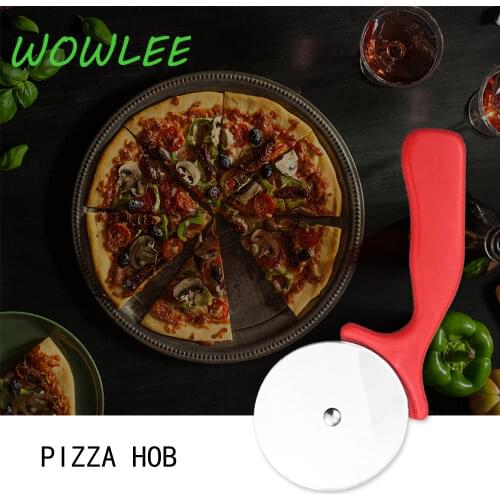 1pc Pizza Cutter Stainless Steel Knife Cake Tools Wheels Scissors Ideal Pies Waffles Dough Cookies Kitchen gadgets