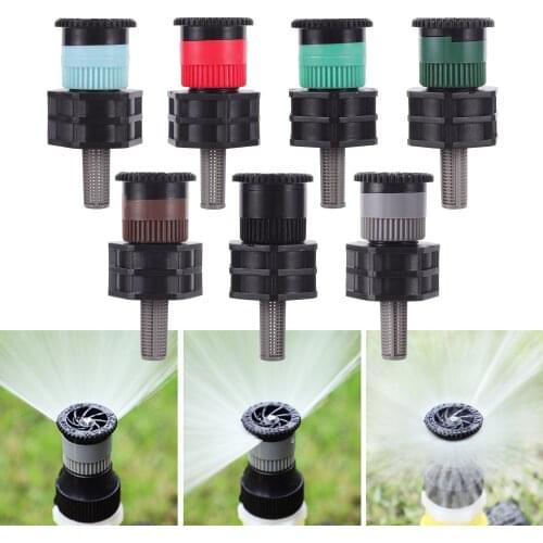 1Pc Pop-up Sprinklers Replacement Scattering Nozzles 0~360 Degree Adjustable Garden Park Farm Grass Lawn Crops Irrigation Tool