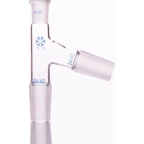 75 degree distillation head,Top ground mouth 14/20,Down joint 24/40,Side joint 24/40