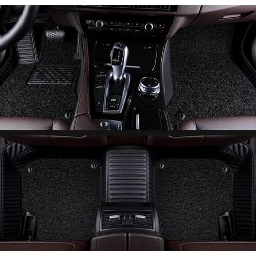 MATIKOHI Custom car floor mats For MINI Cooper R50 R52 R53 R56 R57 R58 F55 F56 CLUBMAN Countryman R60 F60 mini one foot ma