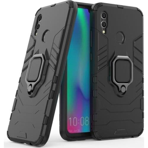 Car Holder Magnetic Ring Phone Case Pc+silicone Cover On For Huawei Honor 10 20 Lite Pro Honor10 10lite Honor20 64/128 Gb Light