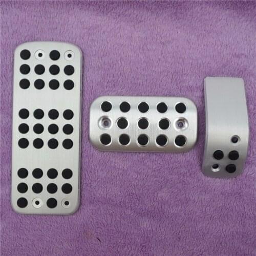 DEE Car Accessories For Peugeot 206 206CC AT Transmission Brake Clutch Foot Rest Footrest Accelerator Pedal Stickers Pedale pad