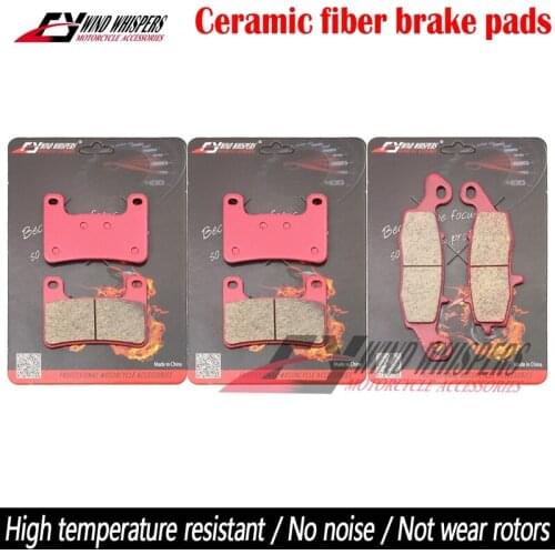Motorcycle Ceramic Front Rear Brake Pads For Suzuki M 1800 R M1800R M1800 R2 RZ VZR 1800 Intruder