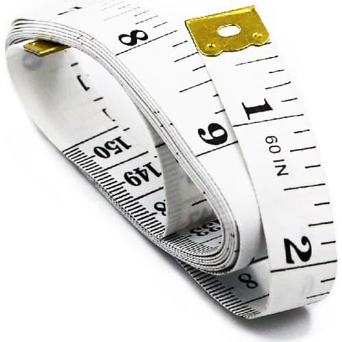 Soft Tape 2PCS Measure Double Scale Body Sewing Flexible Ruler for Weight Loss Medical Body Measurement Sewing Ruler
