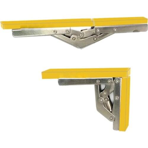 P15D 90 Degree Folding Door/Shelf Hinge Hidden Bracket Table Holder Furniture Parts