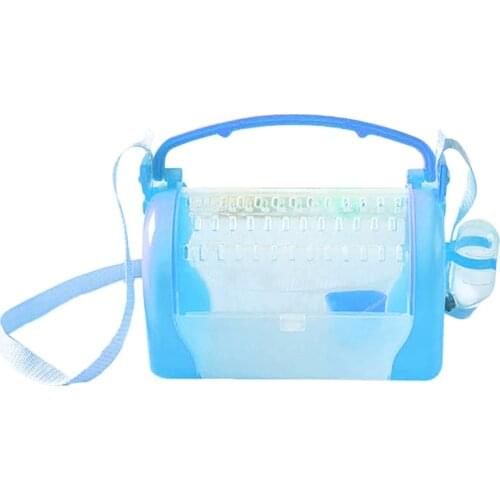 Portable Squirrel Hamster Carrier Bag Hamster Outgoing Cage Hamster Carry Case House for Hamster Hedgehog Mouse Rat Guinea Pig