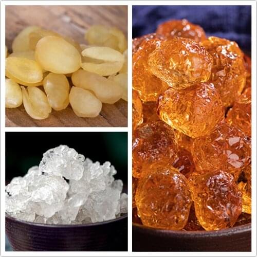 Peach Gum Snow Swallow Saponin Rice Combination, 550g Yunnan Natural Tremella Soup, Old Tree Peach Gum