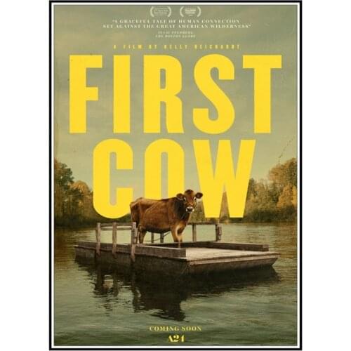 First Cow poster White copper paper Movie Poster home decoration accessories for living room