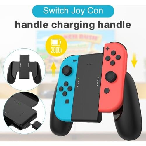 Charging Girp with 2000mAh battery for Nintendo Switch Joy-Con Controller with Indicator Lights, Charging Protection In Stock