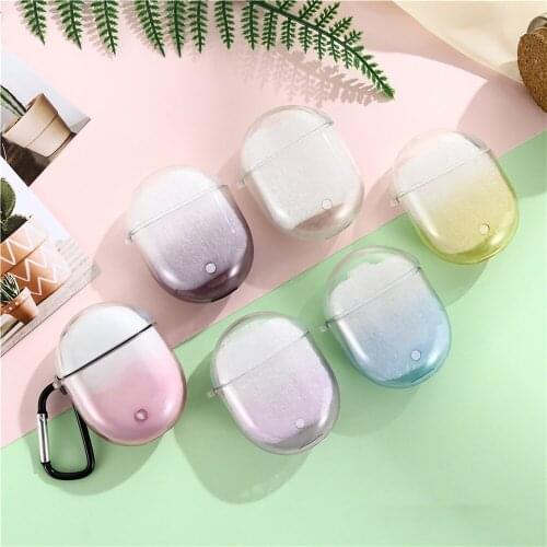 Protective Case for Google Pixel Buds 2 Wireless Earphone Anti-drop Dustproof Bluetooth Headset Shell TPU Cover with Carabiner