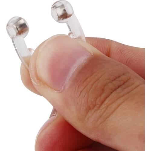 New 1pcs Silicone Body Health Care Anti Snore Nose Clip Night Sleeping Anti Snoring Clip For Stopping Snoring