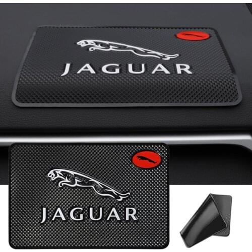 1Pcs PVC Car Anti-Slip Mat High Quality Accessories For Jaguar F-Pace E-Pace I-Pace XEL XFL XF XJL XJR XJS XK XK8 XKR XJ12 XJS