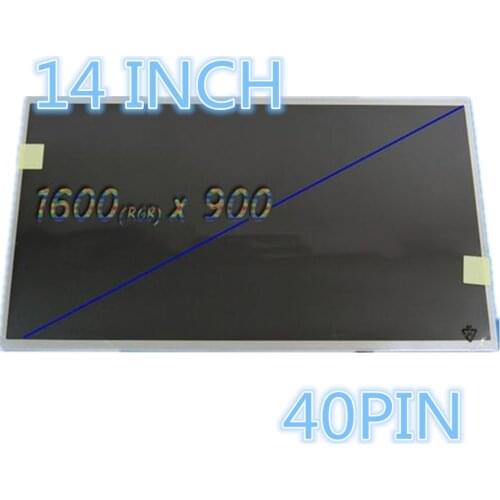 14inch LED Screen Laptop Screen For LP140WD1 N140O6 B140RW01 V.0 LTN140KT04 LCD panel display replacement 14.0" HD+ 1600X900 LED