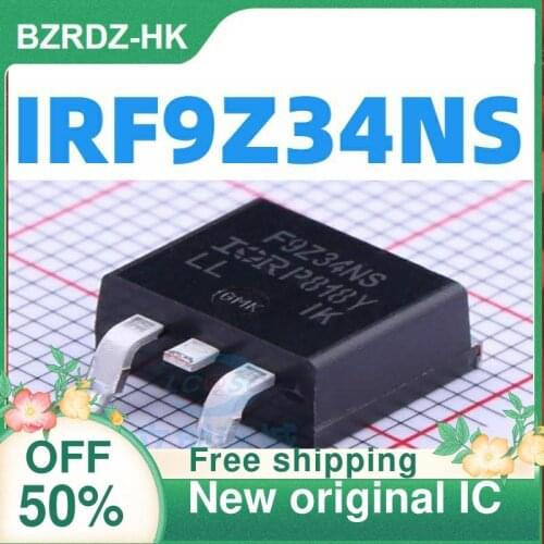 2-10PCS/lot IRF9Z34NS TO-263-3 -55V/-19A MOSFE New original IC