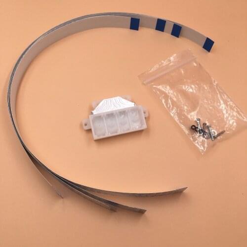 4 pcs for Epson 5113 head cable 16pins 40cm+1 pcs for Epson 5113 head adapter / 5113 printhead transfer tool device wholesale