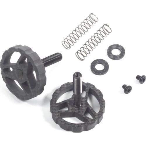 Aceoffix Bike Carbon Fiber Titanium Hinge Clamp Lever for Brompton 39g HCL6C