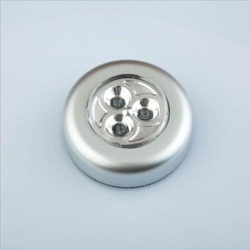 Auto Accessories Mini LED ABS Touch Sensor Wall Light Wireless Self-adhesive Under Kitchen Cabinet Car Trunk Light Auto products