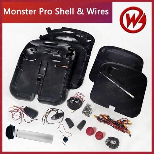 Begode Monster Pro Shell and Wires Original Unicycle Plastic Shell Cables Gotway GW Spare Parts Accessories