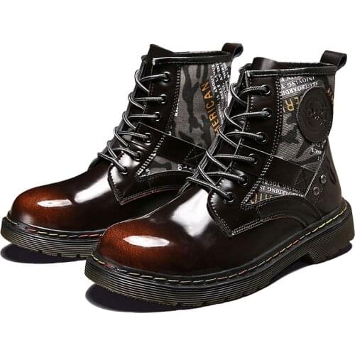 Martin Boots Male Sneakers Lovers Shoes Mens Casual Shoes Non-slip Mens Sneakers Woman Boots Ankle Boots Fashion Sneakers Man