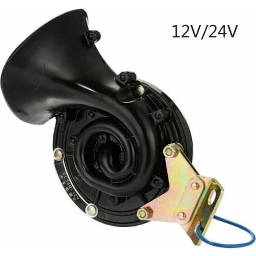 300DB 12V 24V Universal Electric Snail Air Horn Loud Sound For Car