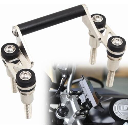 For BMW F750GS F750GS F800GS F700GS R1200RS R1200R Front Handlebar Risers Mount mobile phone GPS Navigation bracket Motorcycle