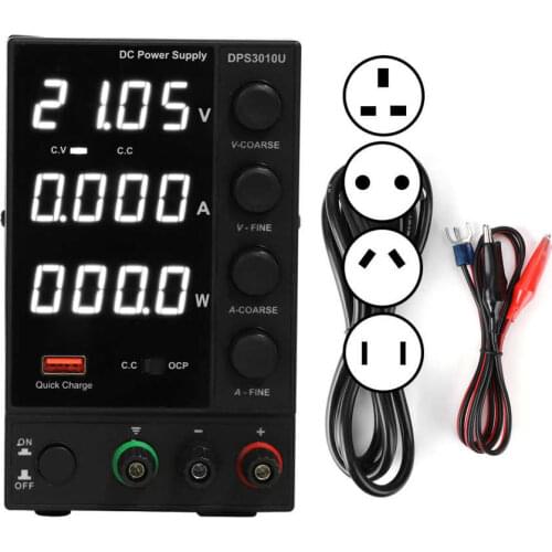 DPS3010U Laboratory Power Supply Adjustable 30V 10A DC Power Supply 4-Digit Stabilized Switching Power Supply