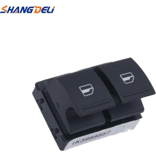 Electric Window Control Switch Window Regulator Button Switch 1K3959857 for VW Caddy 2K Jetta EOS Golf MK5 Passat B6