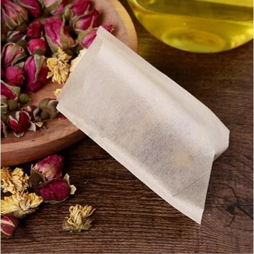 Heat Seal Filter Paper For Herb Loose Tea Bags Empty Teabag Unbleached 1000pcs/lot