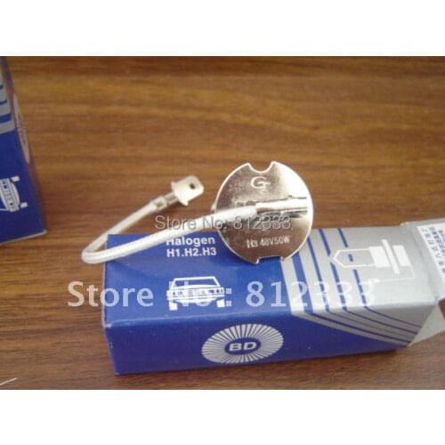 HALOGEN H3 48V 50W H3 48V 55W PK22S LAMP BULB / EIECTRIC FORKLIFT TRUCK GOLF SIGHTSEEING CARS STACKER MACHINE TOOLS